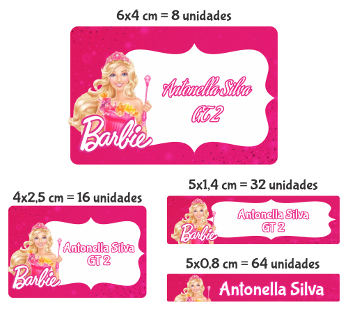 Etiqueta Barbie