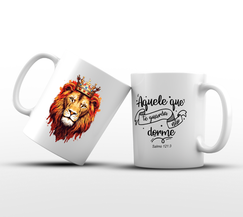 Caneca Aquele que te Guarda não Dorme