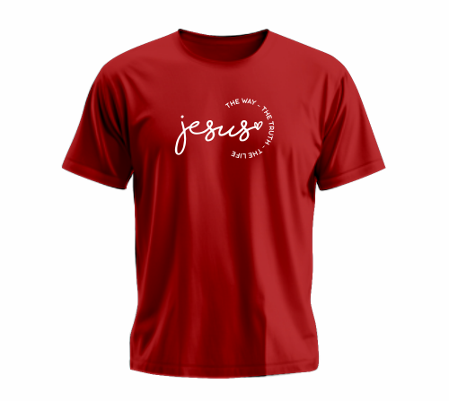 Camiseta Jesus the way - the truth - the life